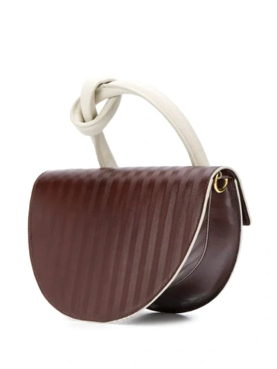 Shop Yuzefi Dolores Tote Bag In Brown