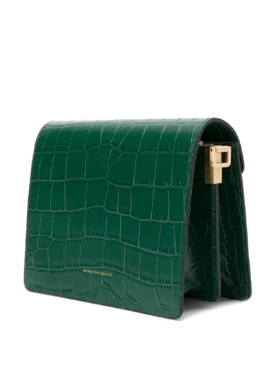 Shop Marge Sherwood Croco-effect Tote In 1green Croc