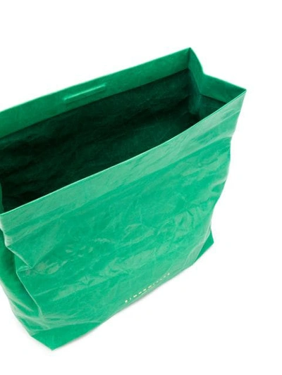 Shop Simon Miller Roll Top Clutch Bag In Green