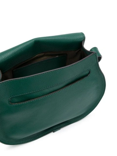 Shop Chloé Marcie Shoulder Bag In Green