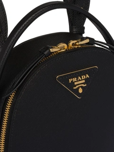 Shoulder bags Prada - Odette black leather handbag - 1BH123NZV002
