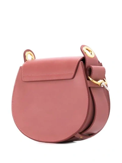 Shop Chloé Tess Shoulder Bag In Pink