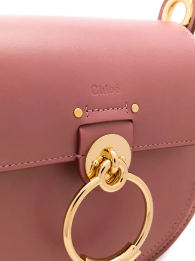 Shop Chloé Tess Shoulder Bag In Pink