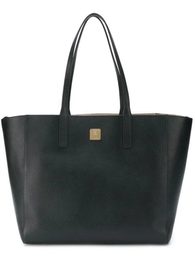 Shop Mcm Wandel Tote Bag In Black
