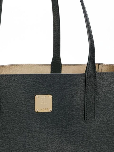 Shop Mcm Wandel Tote Bag In Black