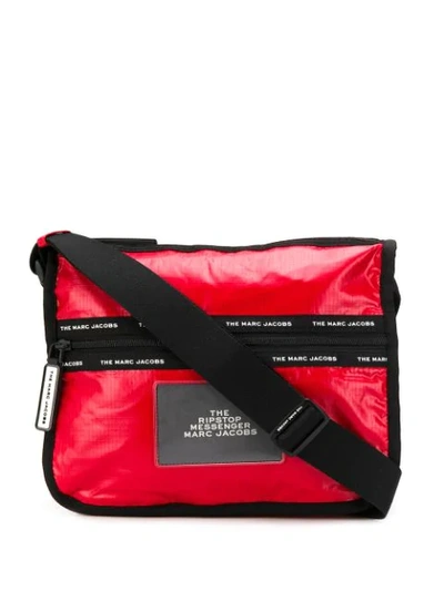Shop Marc Jacobs The Messenger Bag In Red