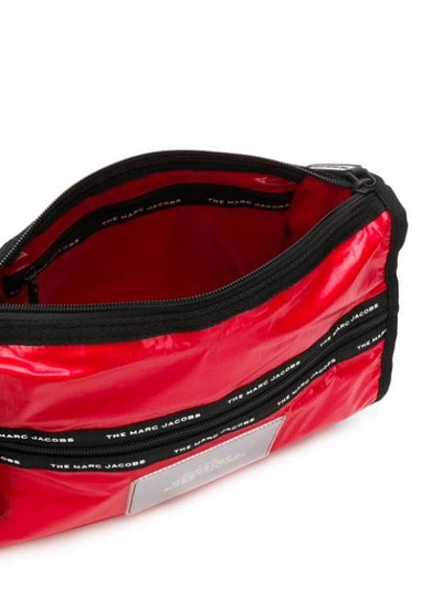 Shop Marc Jacobs The Messenger Bag In Red