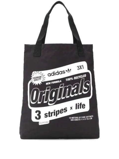 adidas black tote bag