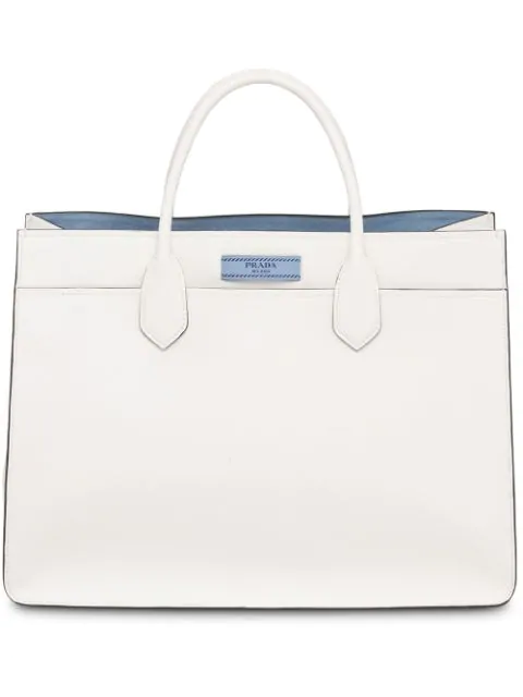 prada etiquette tote bag