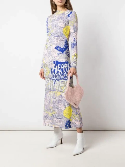 Loeffler Randall Maria Beaded Heart Tote In Blush Pearl ModeSens