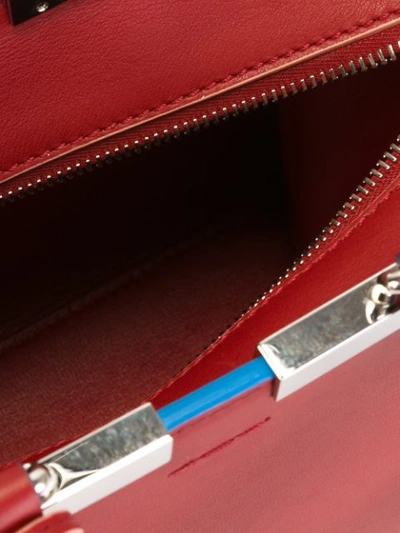 Shop Fendi Mini '3jours' Crossbody Bag - Red