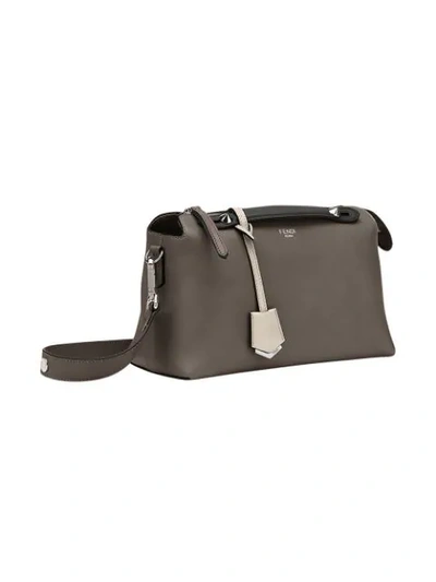 Shop Fendi By The Way Shoulder Bag In Grey