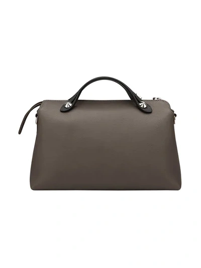 Shop Fendi By The Way Shoulder Bag In Grey