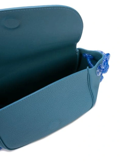 Shop Simon Miller Bend Shoulder Bag In Blue
