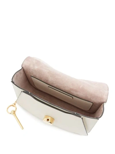 Shop Jw Anderson Midi Keyts Bag In White