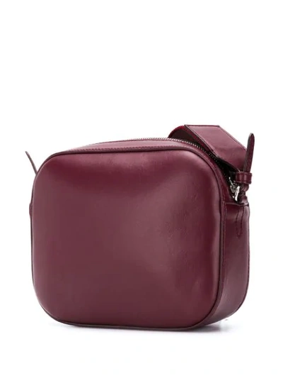 Shop Stella Mccartney Mini Schultertasche Mit Logo In Red