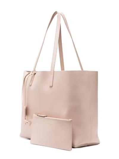 Shop Saint Laurent Shopping Tote Bag In Pink