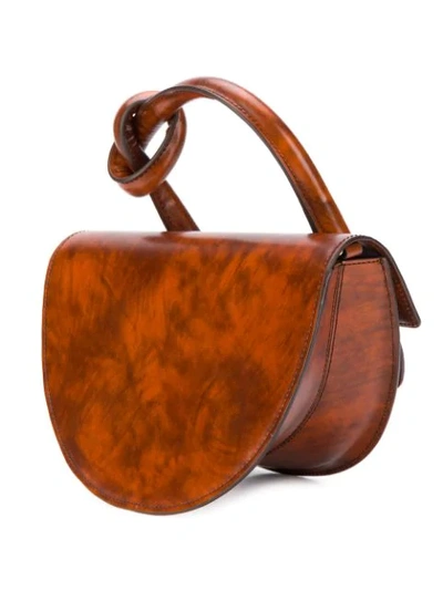 Shop Yuzefi Dolores Mini Bag In Brown