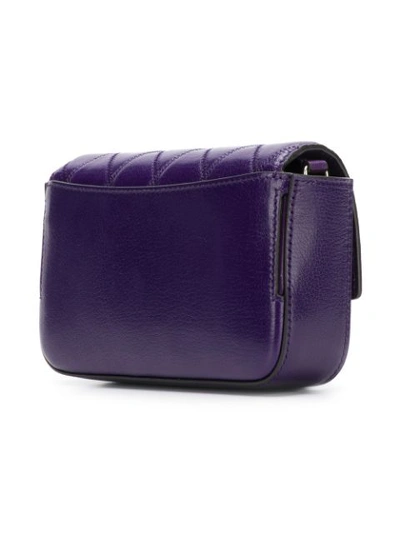 Shop Givenchy Llg Clutch Bag In Purple