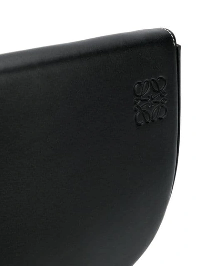 Shop Loewe Heel Belt Bag In Black