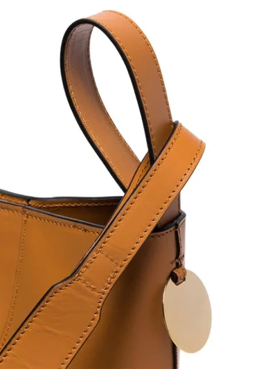 Shop Atp Atelier Piombino Shoulder Bag In Brown