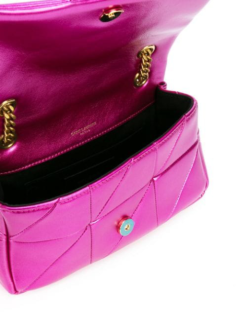 Saint Laurent Jamie Monogram Shoulder Bag In Pink | ModeSens