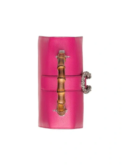 Shop Gucci Dionysus Medium Top Handle Bag In Pink