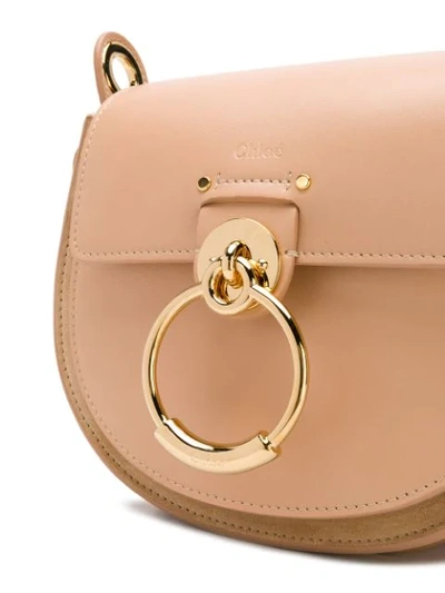 Shop Chloé Tess Shoulder Bag In Neutrals