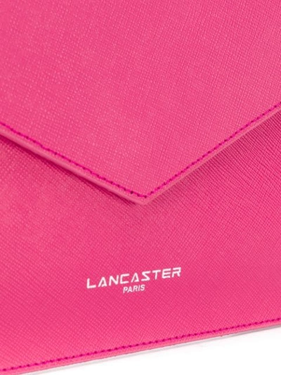 Shop Lancaster Envelope Crossbody Bag In Fuxia