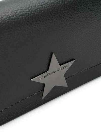 Shop Designinverso Star Plaque Shoulder Bag In Nero Canna Di Fucile