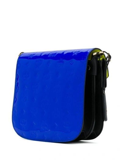 Shop Mcm Blue Cross Body Bag