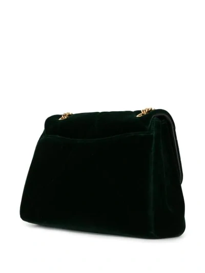 Shop Dolce & Gabbana Devotion Shoulder Bag In Green