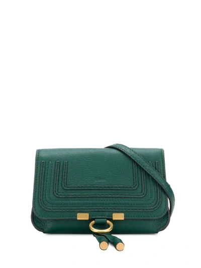 Shop Chloé Marcie Belt Bag In Green