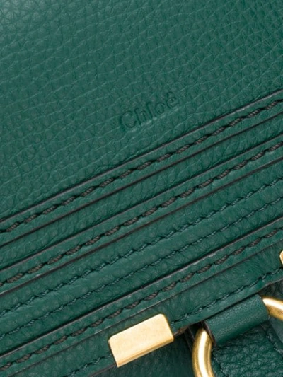 Shop Chloé Marcie Belt Bag In Green