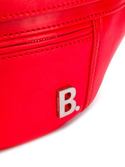 Shop Balenciaga Soft Xs Beltpack In 6512 Vivid Red