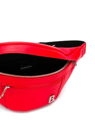 Shop Balenciaga Soft Xs Beltpack In 6512 Vivid Red