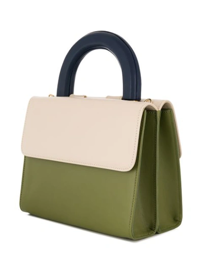 Shop Ame Moi Claudia Tote In Green