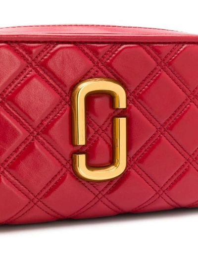 Shop Marc Jacobs The Quilted Softshot 21 Bag In Red