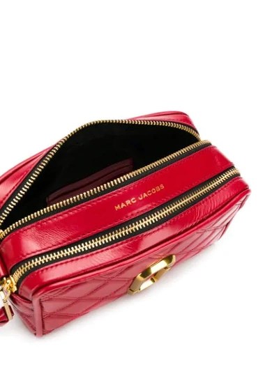 Shop Marc Jacobs The Quilted Softshot 21 Bag In Red