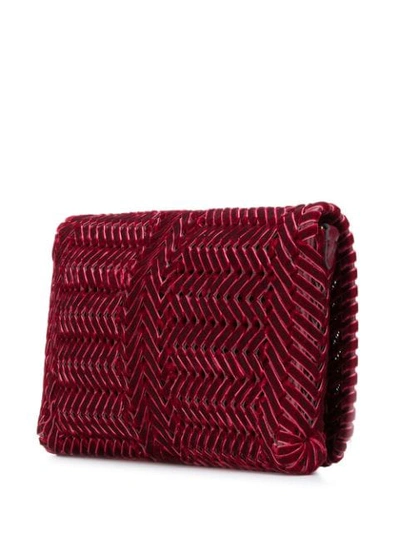 Shop Anya Hindmarch Nesson Cross Body Bag In Red