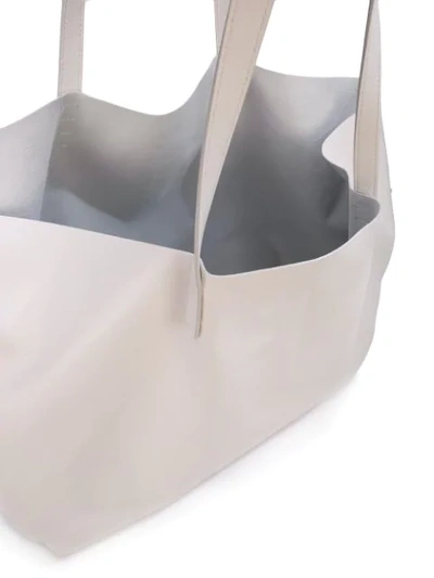 Shop Mansur Gavriel Klassischer Shopper In White