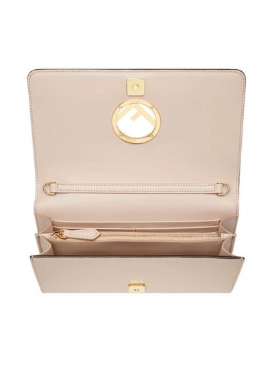 Shop Fendi Wallet Bag On Chain In Pink
