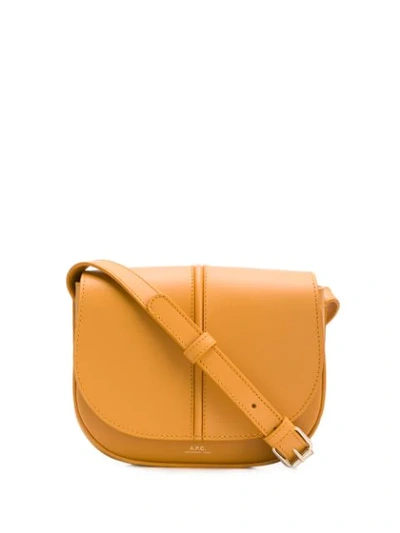 Shop Apc Betty Jaune Shoulder Bags In Yellow