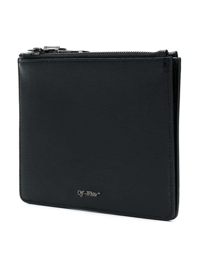 Shop Off-white Diag Double Clutch In Black