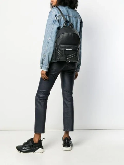 Shop Diesel Backpack With Patches In T8013