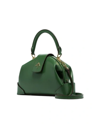 Shop Manu Atelier 'demi' Handtasche In Green