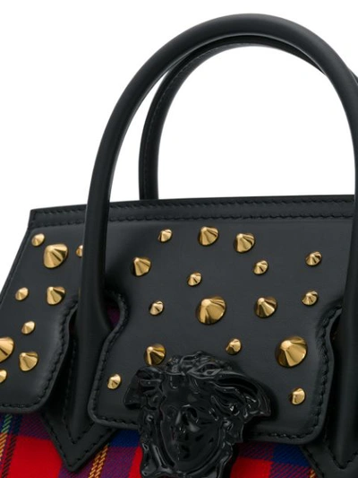 Shop Versace Palazzo Empire Tote Bag - Black