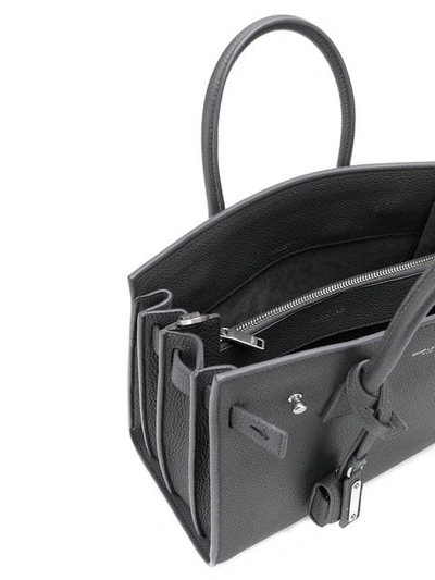 Saint Laurent Baby Sac De Jour Tote - Grey In Grey
