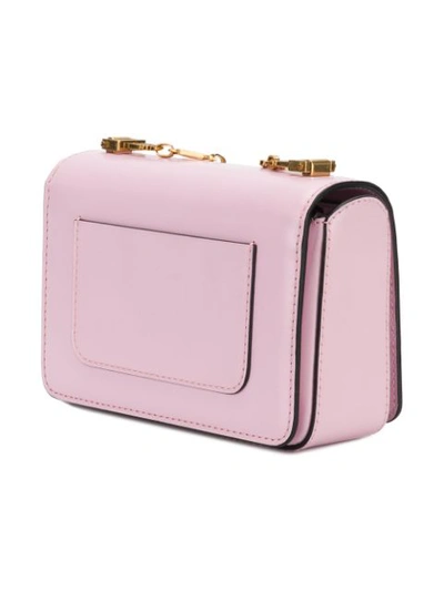 Shop Versace Greek Medusa Shoulder Bag - Pink