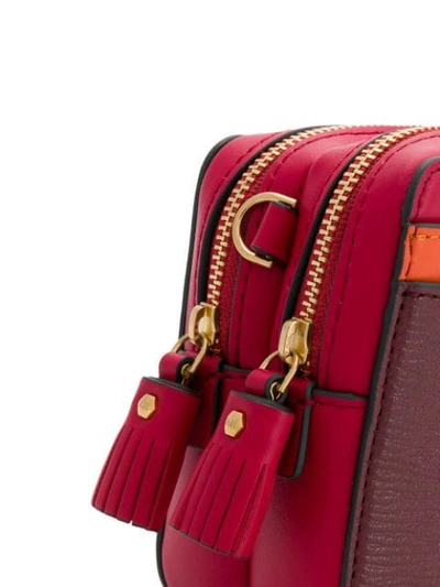 Shop Anya Hindmarch Scoop Strap Wallet In Red